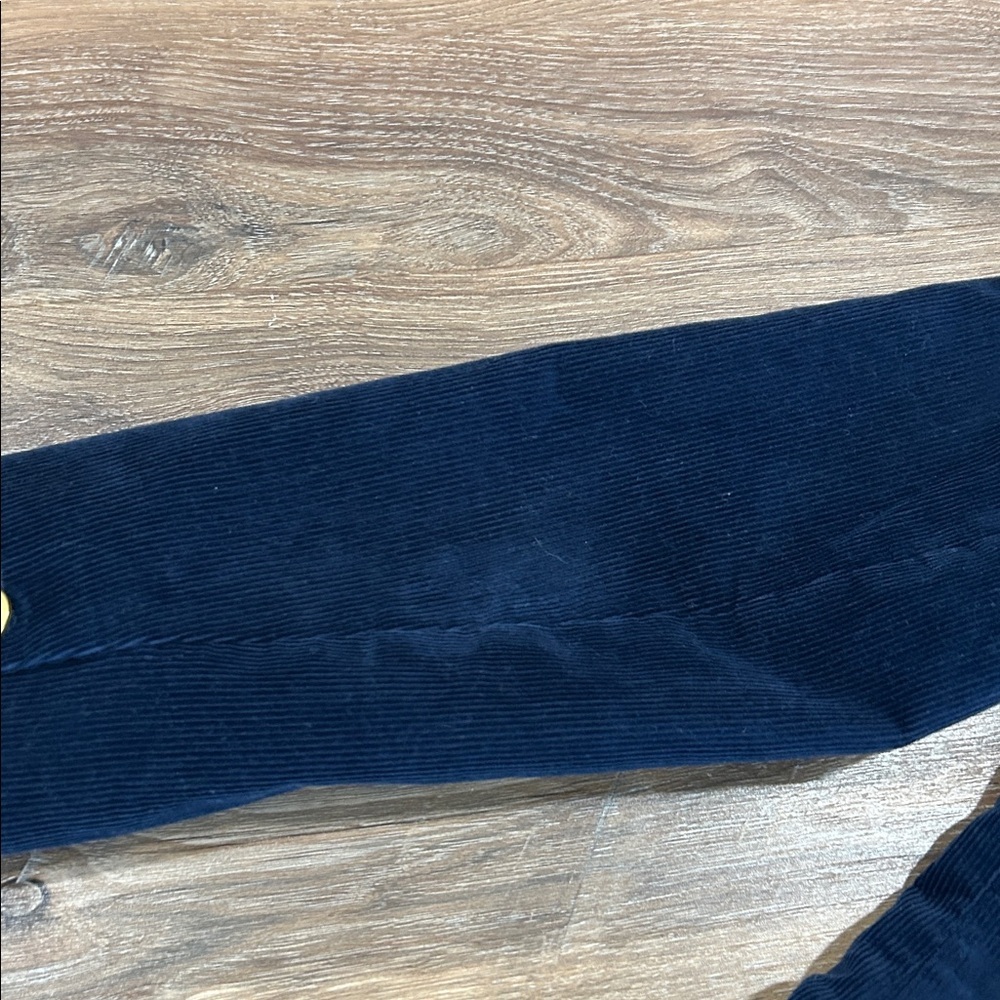 J.Crew Campbell corduroy blazer Navy one button lined classic size 0 - Picture 15 of 15